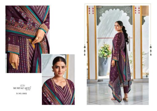 Mumtaz Arts Tohfa Silk Cotton Salwar Suit Catalog 4 Pcs - Image 6