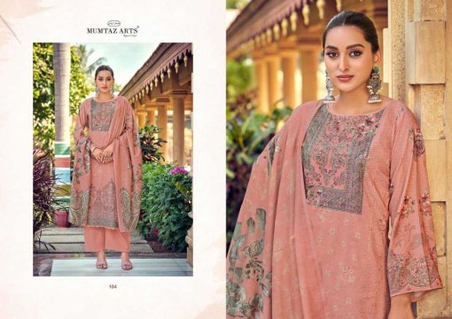 Mumtaz Arts Vaani Satin Salwar Suit Catalog 4 Pcs - Image 2