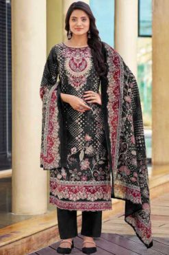 Mumtaz Arts Veda Satin Salwar Suit Catalog 4 Pcs 247x371 - Surat Fabrics
