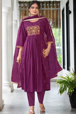 Ossm Gulzar Kurti with Dupatta Bottom Viscose Catalog 6 Pcs 247x371 - Surat Fabrics