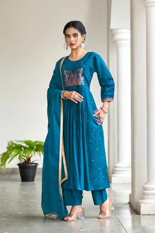 Ossm Gulzar Kurti with Dupatta Bottom Viscose Catalog 6 Pcs 4 510x765 - Ossm Gulzar Kurti with Dupatta Bottom Viscose Catalog 6 Pcs