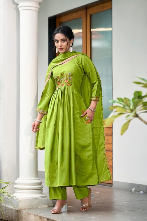 Ossm Gulzar Kurti with Dupatta Bottom Viscose Catalog 6 Pcs 5 510x765 - Ossm Gulzar Kurti with Dupatta Bottom Viscose Catalog 6 Pcs