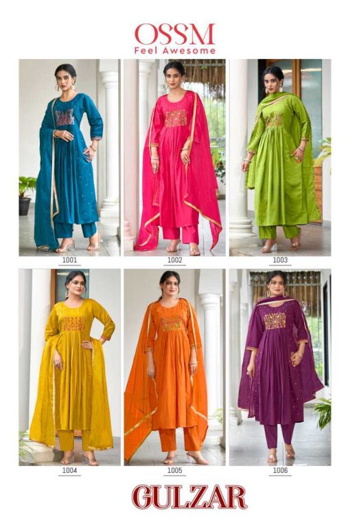 Ossm Gulzar Kurti with Dupatta Bottom Viscose Catalog 6 Pcs 8 510x765 - Ossm Gulzar Kurti with Dupatta Bottom Viscose Catalog 6 Pcs