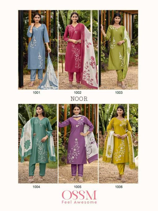 Ossm Noor Kurti with Dupatta Bottom Viscose Catalog 6 Pcs 8 510x682 - Ossm Noor Kurti with Dupatta Bottom Viscose Catalog 6 Pcs