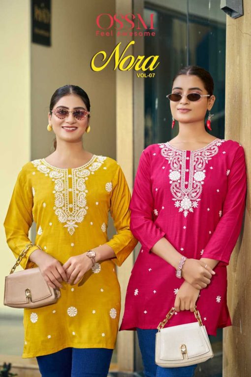 Ossm Nora Vol 7 Tops Rayon Catalog 6 Pcs - Image 3