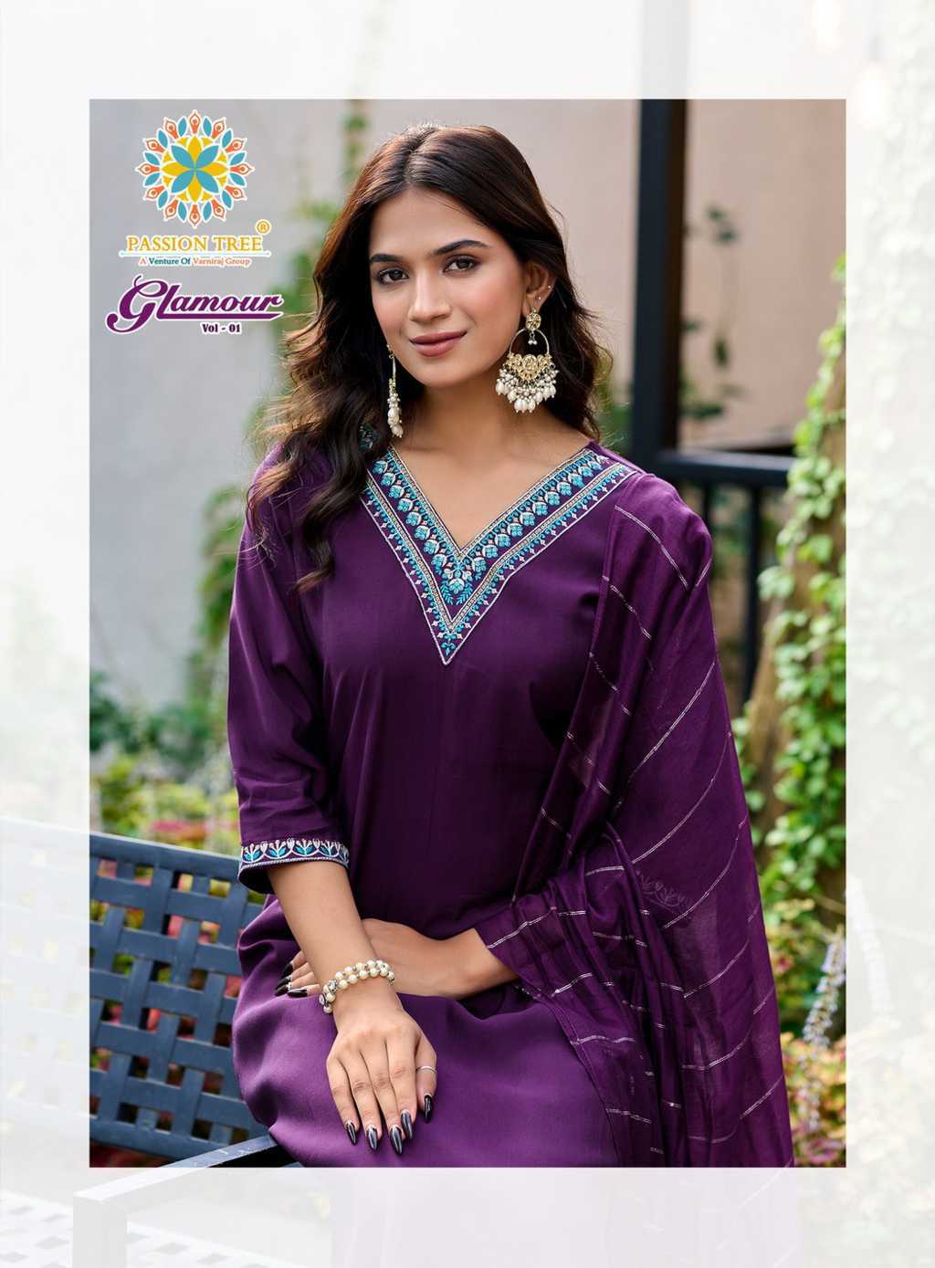 Passion Tree Glamour Vol 1 Kurti with Dupatta Bottom Silk Catalog 6 Pcs (9) Passion Tree Glamour Vol 1 Kurti with Dupatta Bottom Silk Catalog 6 Pcs - Image 10
