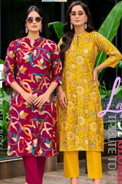 Passion Tree Honey Vol 2 Kurti with Bottom Fancy Catalog 6 Pcs 247x371 - Surat Fabrics