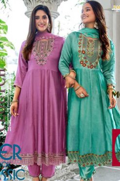 Passion Tree Kashvi Vol 2 Kurti with Dupatta Bottom Silk Catalog 8 Pcs