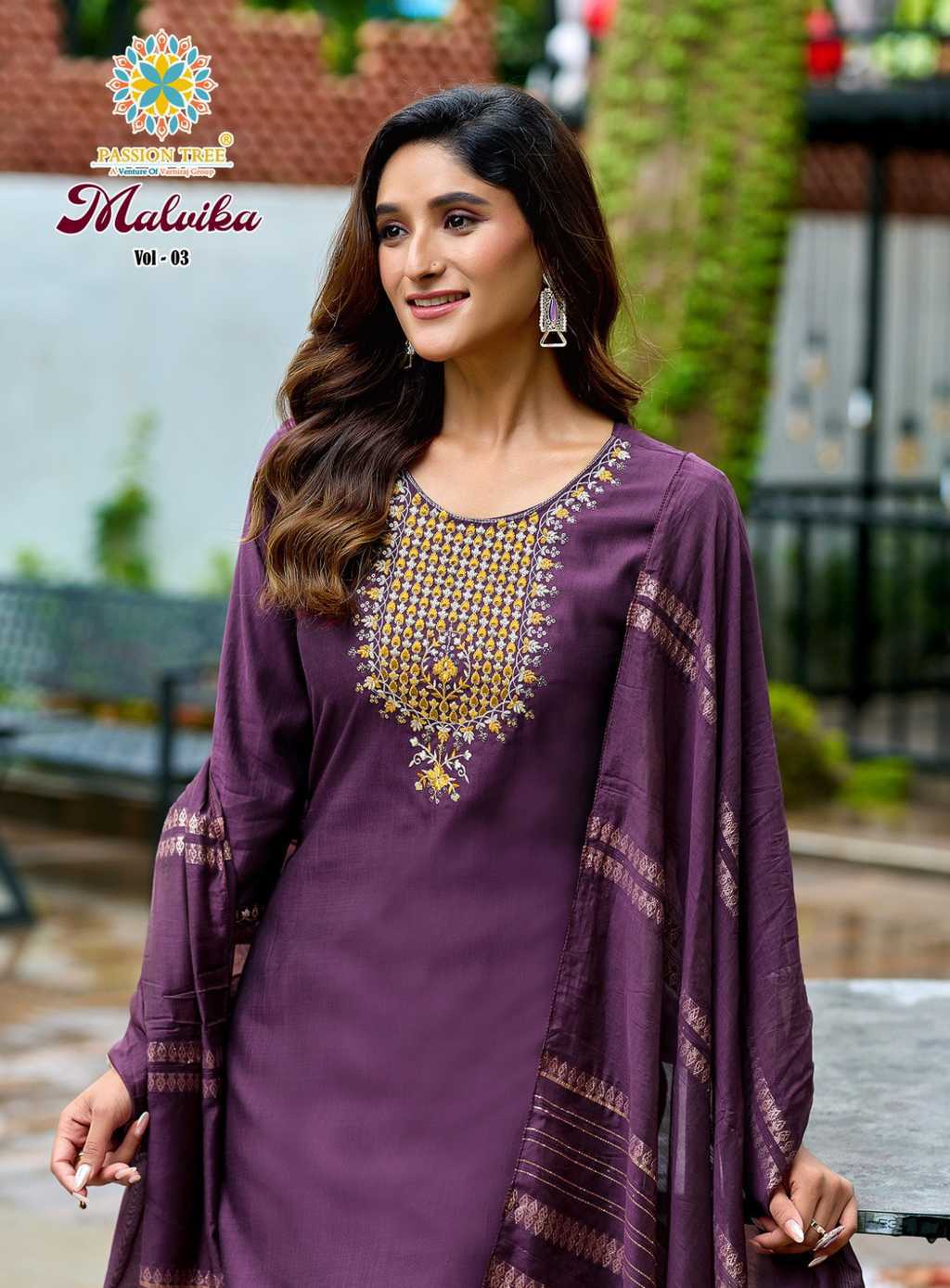 Passion Tree Malvika Vol 3 Kurti with Dupatta Bottom Fancy Catalog 8 Pcs (2) Passion Tree Malvika Vol 3 Kurti with Dupatta Bottom Fancy Catalog 8 Pcs - Image 3