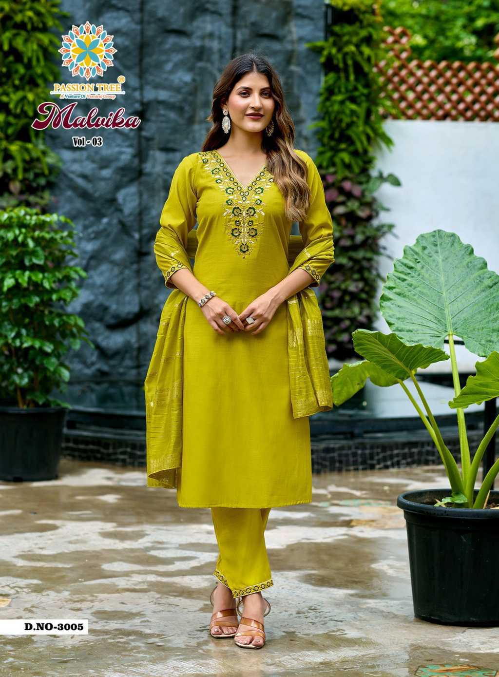 Passion Tree Malvika Vol 3 Kurti with Dupatta Bottom Fancy Catalog 8 Pcs (7) Passion Tree Malvika Vol 3 Kurti with Dupatta Bottom Fancy Catalog 8 Pcs - Image 8