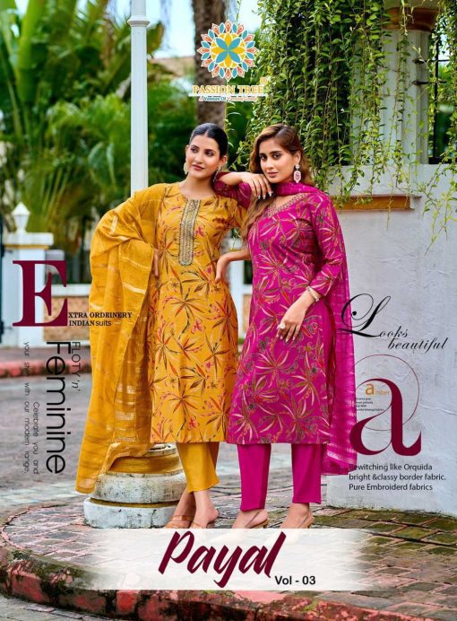 Passion Tree Payal Vol 3 Kurti with Dupatta Bottom Fancy Catalog 8 Pcs 7 510x692 - Passion Tree Payal Vol 3 Kurti with Dupatta Bottom Fancy Catalog 8 Pcs