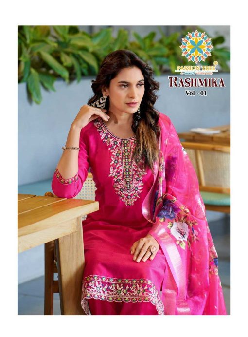 Passion Tree Rashmika Vol 1 Kurti with Dupatta Bottom Jacquard Catalog 8 Pcs 2 510x692 - Passion Tree Rashmika Vol 1 Kurti with Dupatta Bottom Jacquard Catalog 8 Pcs