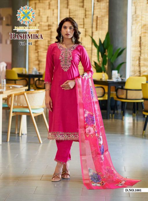 Passion Tree Rashmika Vol 1 Kurti with Dupatta Bottom Jacquard Catalog 8 Pcs 3 510x692 - Passion Tree Rashmika Vol 1 Kurti with Dupatta Bottom Jacquard Catalog 8 Pcs