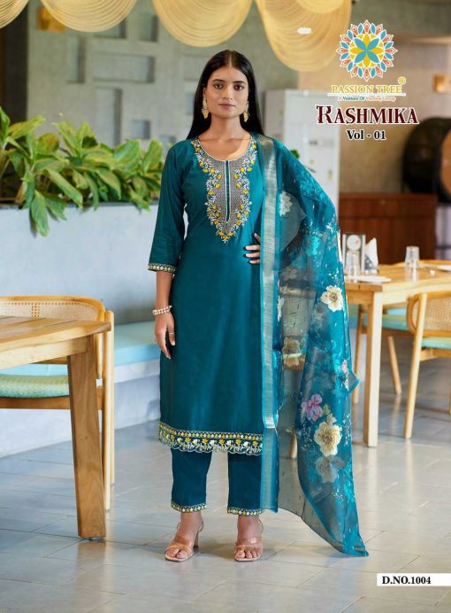 Passion Tree Rashmika Vol 1 Kurti with Dupatta Bottom Jacquard Catalog 8 Pcs 6 510x692 - Passion Tree Rashmika Vol 1 Kurti with Dupatta Bottom Jacquard Catalog 8 Pcs