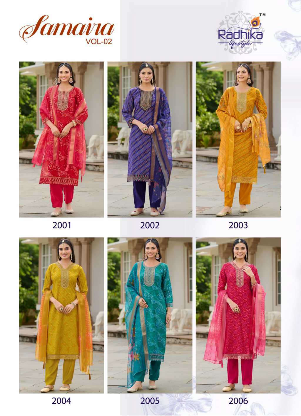 Radhika Samaira Vol 2 Kurti with Dupatta Bottom Fancy Catalog 6 Pcs (8) Radhika Samaira Vol 2 Kurti with Dupatta Bottom Fancy Catalog 6 Pcs - Image 9