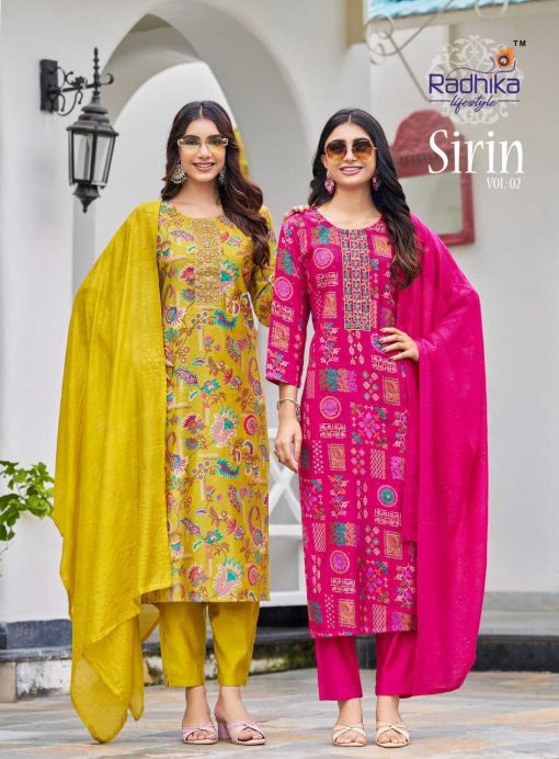 Radhika Sirin Vol 2 Fancy Readymade Salwar Suit Catalog 8 Pcs - Image 2