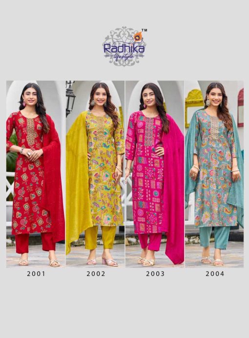 Radhika Sirin Vol 2 Fancy Readymade Salwar Suit Catalog 8 Pcs - Image 11