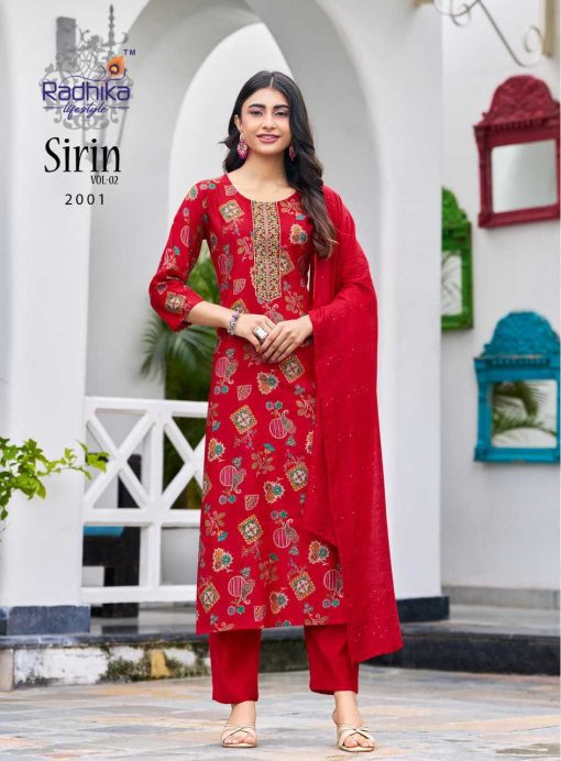 Radhika Sirin Vol 2 Fancy Readymade Salwar Suit Catalog 8 Pcs - Image 3
