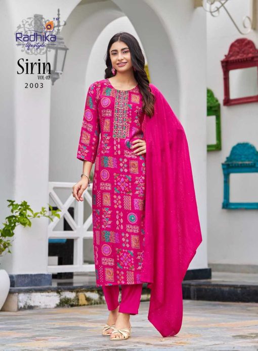 Radhika Sirin Vol 2 Fancy Readymade Salwar Suit Catalog 8 Pcs - Image 5