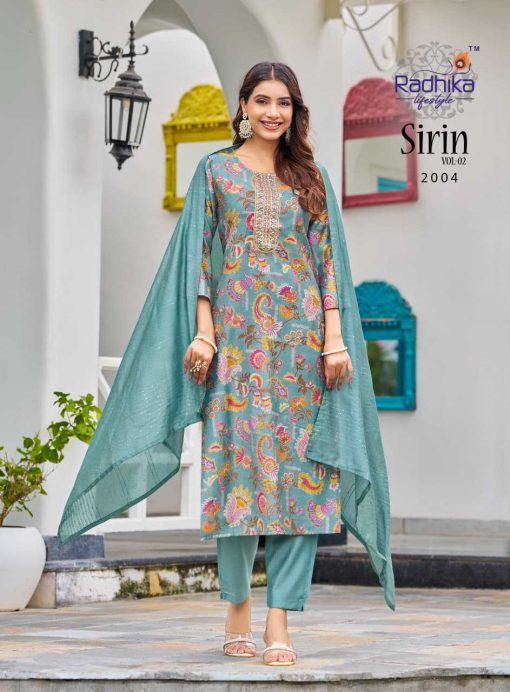 Radhika Sirin Vol 2 Fancy Readymade Salwar Suit Catalog 8 Pcs - Image 6