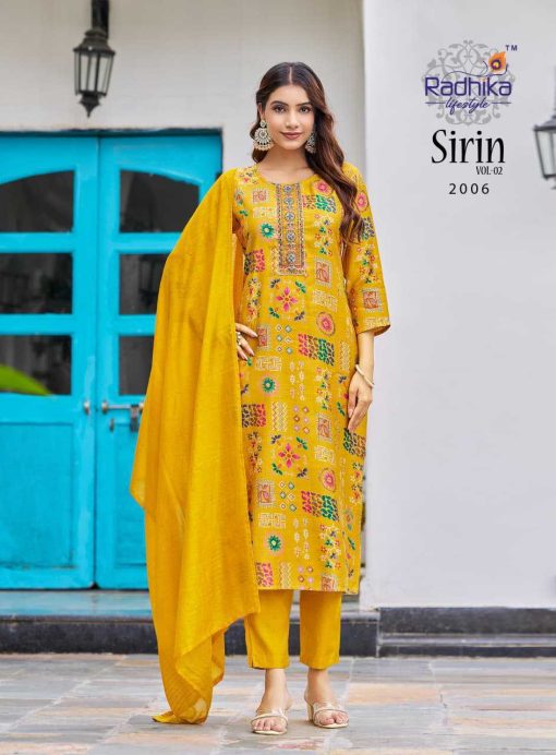 Radhika Sirin Vol 2 Fancy Readymade Salwar Suit Catalog 8 Pcs - Image 8