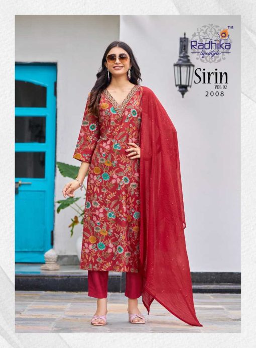 Radhika Sirin Vol 2 Fancy Readymade Salwar Suit Catalog 8 Pcs - Image 10
