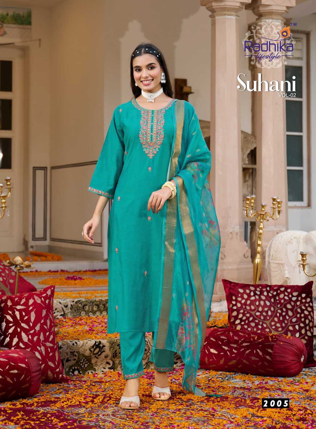 Radhika Suhani Vol 2 Kurti with Dupatta Bottom Fancy Catalog 6 Pcs (13) Radhika Suhani Vol 2 Kurti with Dupatta Bottom Fancy Catalog 6 Pcs - Image 14