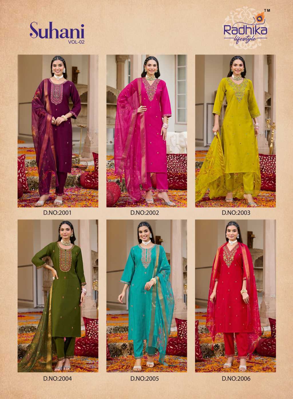 Radhika Suhani Vol 2 Kurti with Dupatta Bottom Fancy Catalog 6 Pcs (15) Radhika Suhani Vol 2 Kurti with Dupatta Bottom Fancy Catalog 6 Pcs - Image 16
