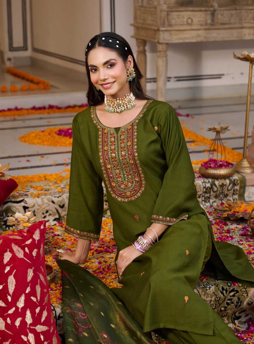 Radhika Suhani Vol 2 Kurti with Dupatta Bottom Fancy Catalog 6 Pcs (2) Radhika Suhani Vol 2 Kurti with Dupatta Bottom Fancy Catalog 6 Pcs - Image 3