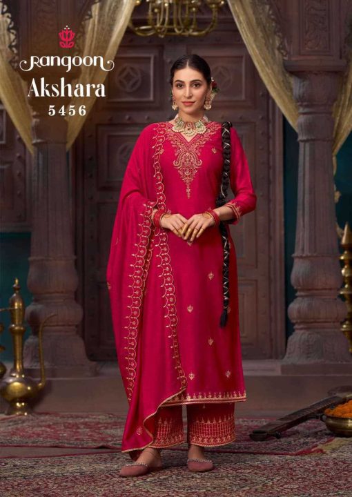 Rangoon Akshara by Kessi Silk Readymade Salwar Suit Catalog 6 Pcs - Image 5