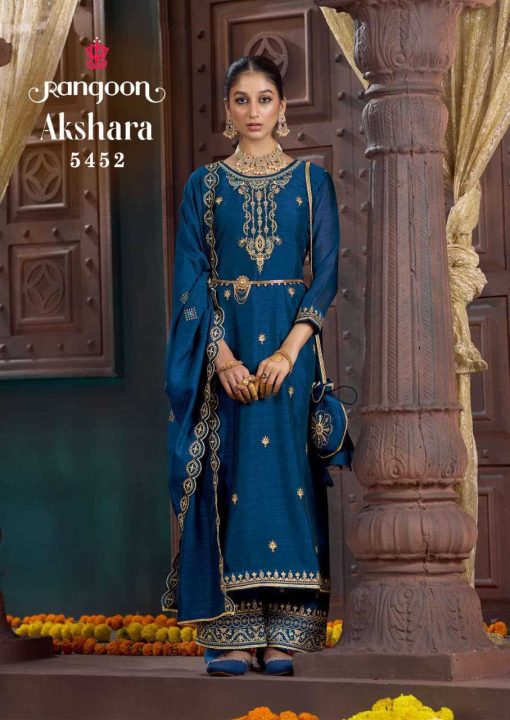 Rangoon Akshara by Kessi Silk Readymade Salwar Suit Catalog 6 Pcs - Image 8