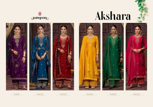 Rangoon Akshara by Kessi Silk Readymade Salwar Suit Catalog 6 Pcs - Image 9