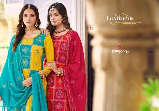 Rangoon Albeli Vol 2 by Kessi Silk Readymade Salwar Suit Catalog 4 Pcs - Image 6