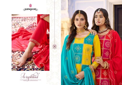 Rangoon Albeli Vol 2 by Kessi Silk Readymade Salwar Suit Catalog 4 Pcs - Image 8