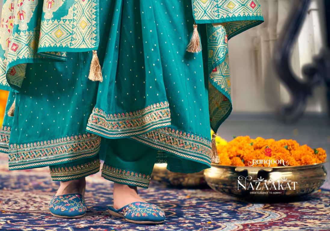 Rangoon Amber by Kessi Jacquard Readymade Salwar Suit Catalog 4 Pcs (5) Rangoon Amber by Kessi Jacquard Readymade Salwar Suit Catalog 4 Pcs - Image 6