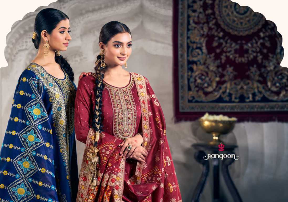 Rangoon Amber by Kessi Jacquard Readymade Salwar Suit Catalog 4 Pcs (7) Rangoon Amber by Kessi Jacquard Readymade Salwar Suit Catalog 4 Pcs - Image 8