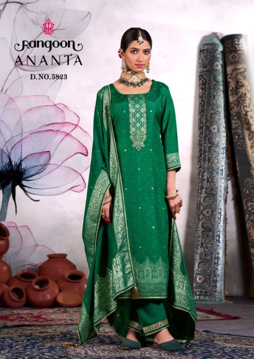 Rangoon Ananta by Kessi Viscose Readymade Salwar Suit Catalog 4 Pcs - Image 4