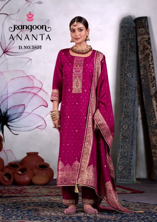 Rangoon Ananta by Kessi Viscose Readymade Salwar Suit Catalog 4 Pcs - Image 5