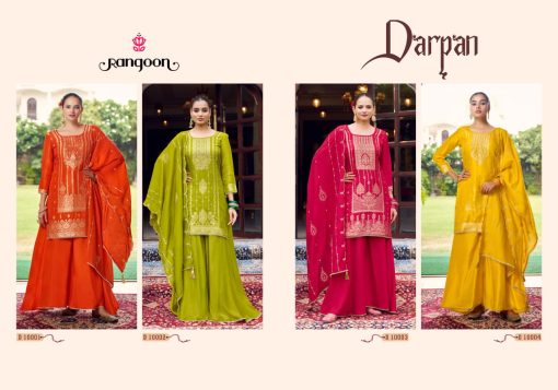 Rangoon Darpan by Kessi Jacquard Readymade Salwar Suit Catalog 4 Pcs - Image 9