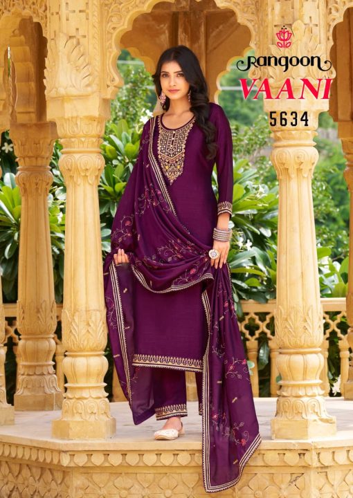 Rangoon Vaani by Kessi Silk Readymade Salwar Suit Catalog 6 Pcs - Image 2
