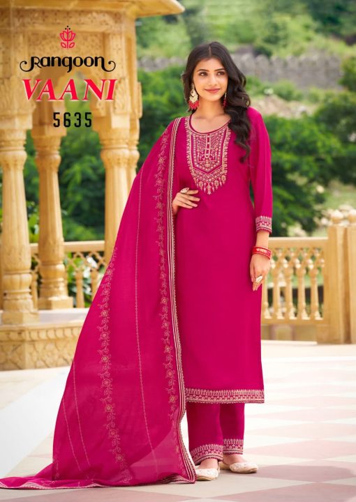 Rangoon Vaani by Kessi Silk Readymade Salwar Suit Catalog 6 Pcs - Image 3