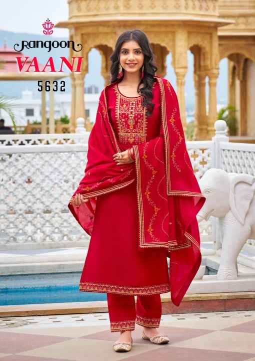 Rangoon Vaani by Kessi Silk Readymade Salwar Suit Catalog 6 Pcs - Image 4