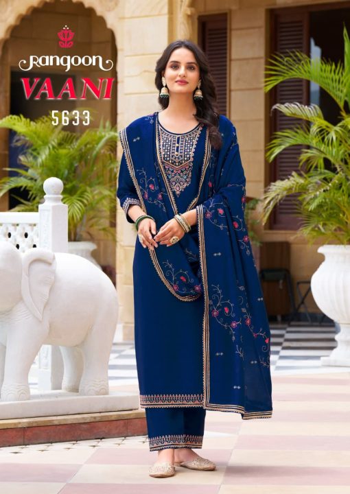 Rangoon Vaani by Kessi Silk Readymade Salwar Suit Catalog 6 Pcs - Image 5