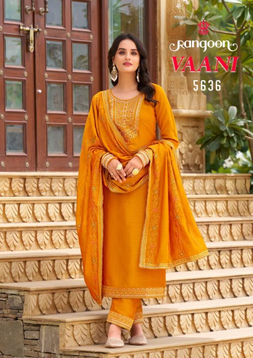 Rangoon Vaani by Kessi Silk Readymade Salwar Suit Catalog 6 Pcs - Image 7