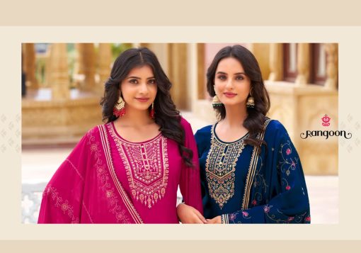 Rangoon Vaani by Kessi Silk Readymade Salwar Suit Catalog 6 Pcs - Image 8