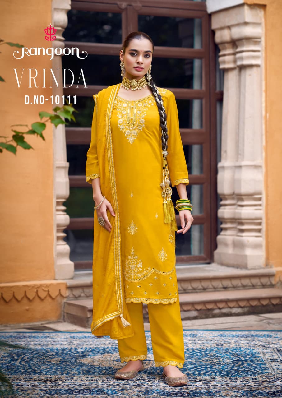 Rangoon Vrinda by Kessi Silk Readymade Salwar Suit Catalog 4 Pcs (2) Rangoon Vrinda by Kessi Silk Readymade Salwar Suit Catalog 4 Pcs - Image 3