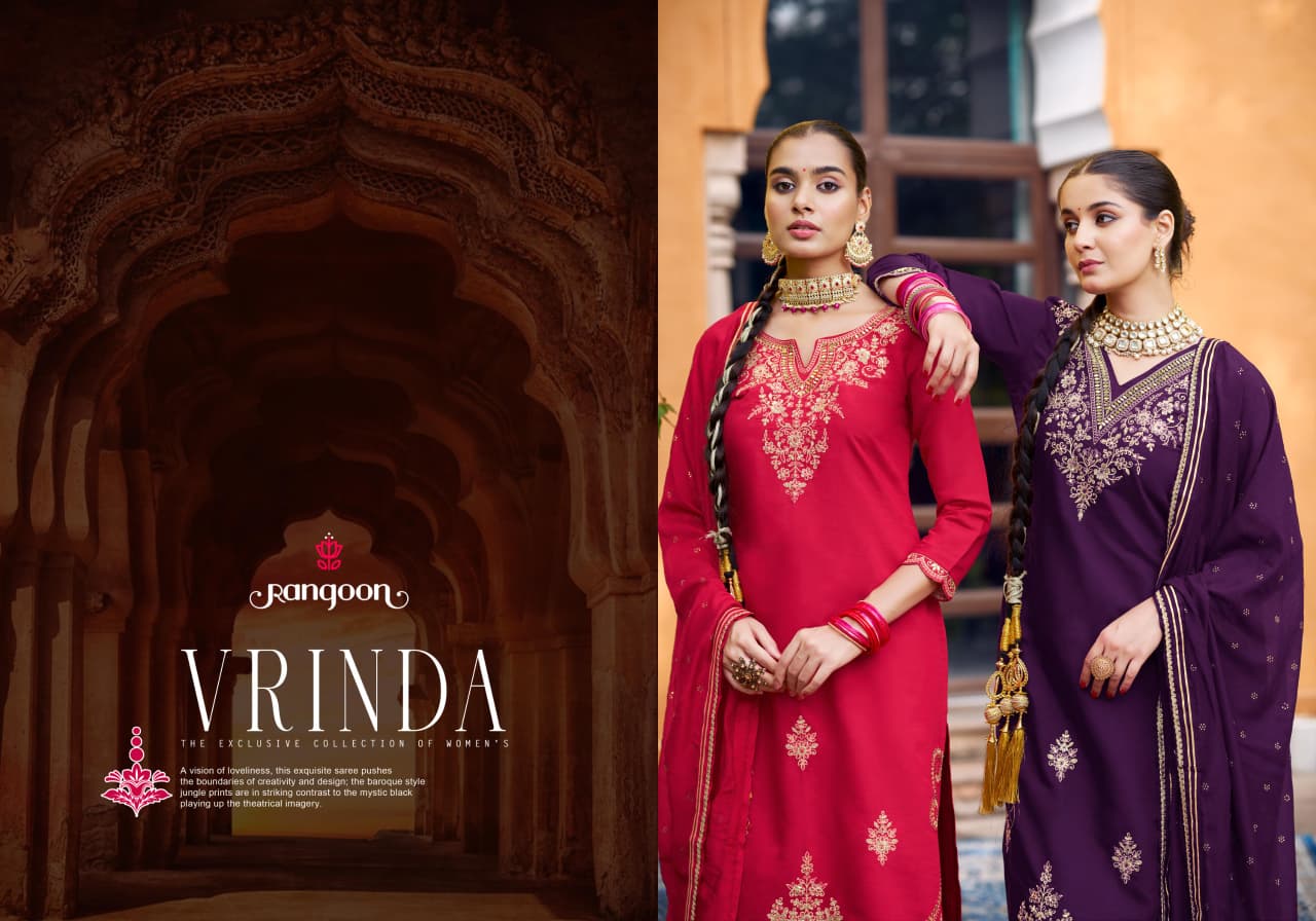 Rangoon Vrinda by Kessi Silk Readymade Salwar Suit Catalog 4 Pcs (5) Rangoon Vrinda by Kessi Silk Readymade Salwar Suit Catalog 4 Pcs - Image 6