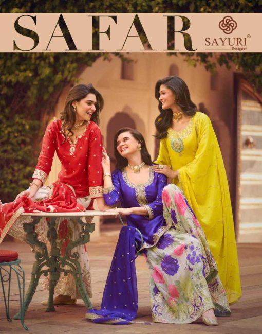 Sayuri Safar Chinon Salwar Suit Catalog 3 Pcs - Image 2