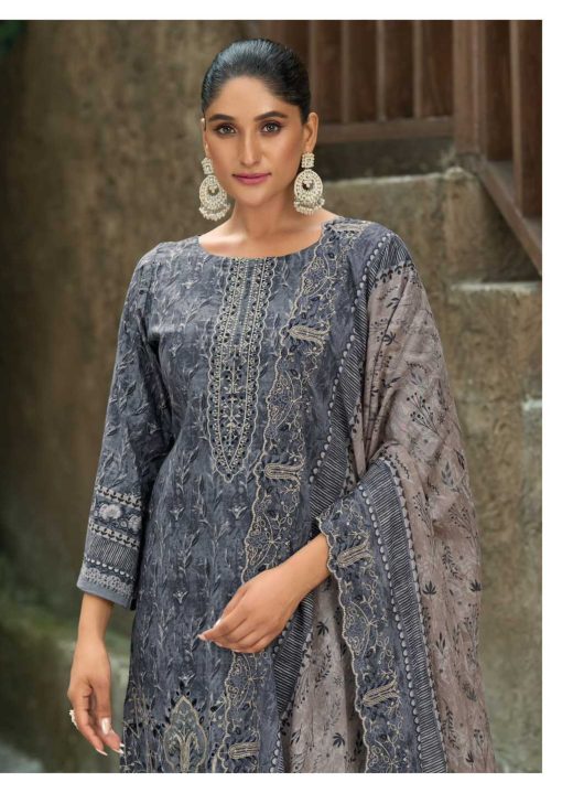 Shree Fabs Bin Saeed Lawn Collection Vol 23 Cotton Salwar Suit Catalog 6 Pcs - Image 18