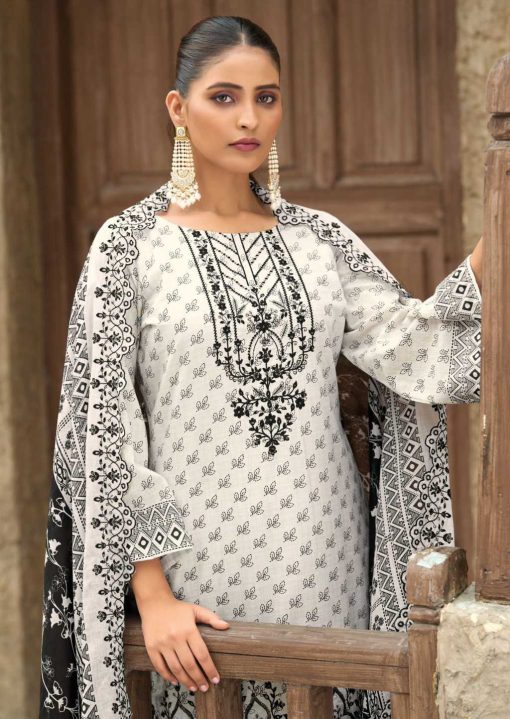 Shree Fabs Bin Saeed Lawn Collection Vol 23 Cotton Salwar Suit Catalog 6 Pcs - Image 21